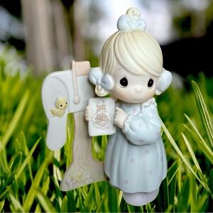 Precious Moments, Sharing The Good News Together, 1990,with box